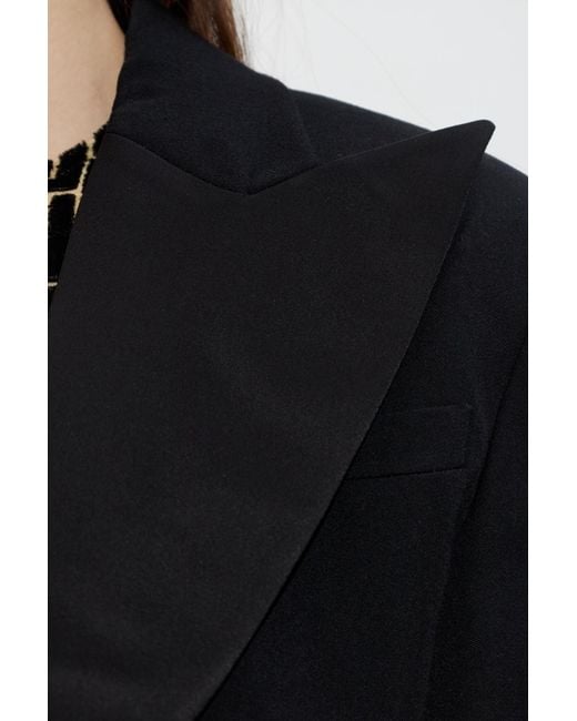 Balmain Black Wool Blazer