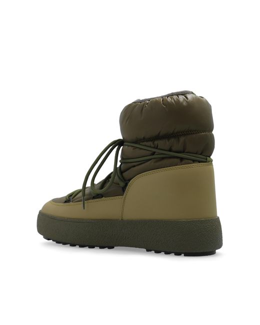 Moon Boot Green Mtrack Low Snow Boots for men