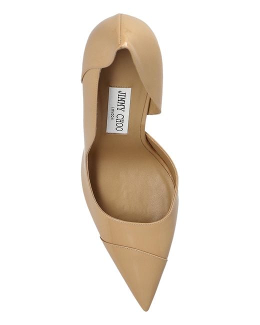 Jimmy Choo White Heeled Shoes 'Brigitte'