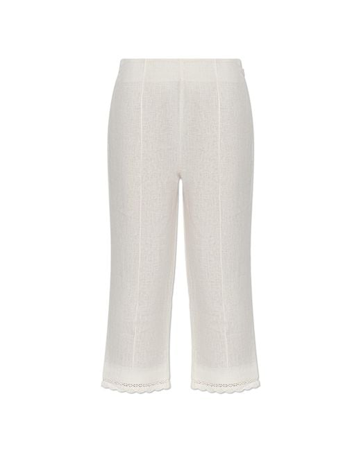 Posse White "Effi" Trousers