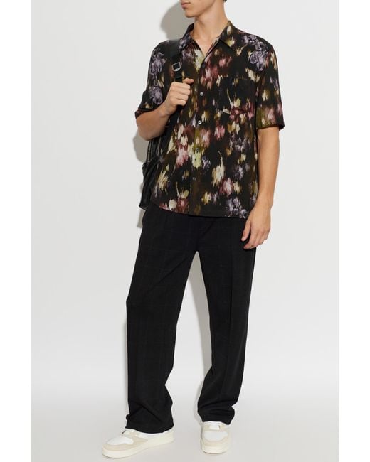 AllSaints Black 'Wildflower' Shirt for men