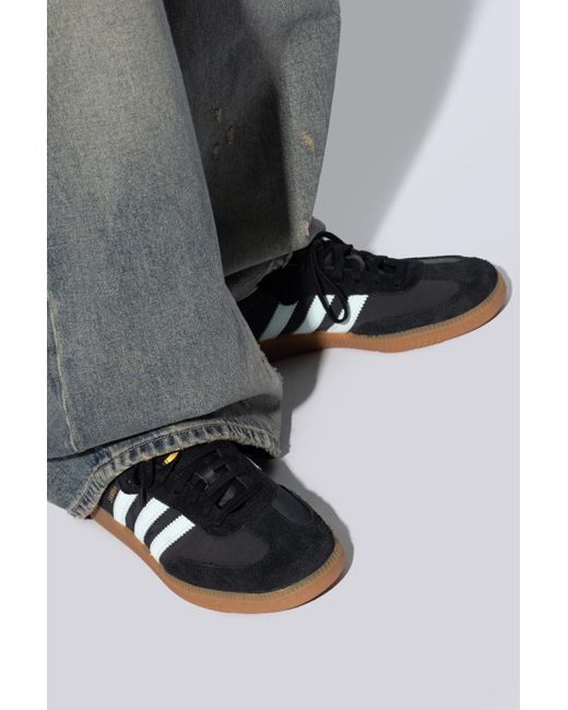 Adidas Originals Black 'samba Og' Sports Shoes, for men