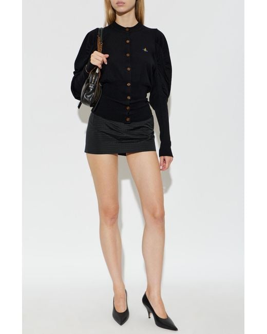 Vivienne Westwood Black Wool Cardigan 'Eli'