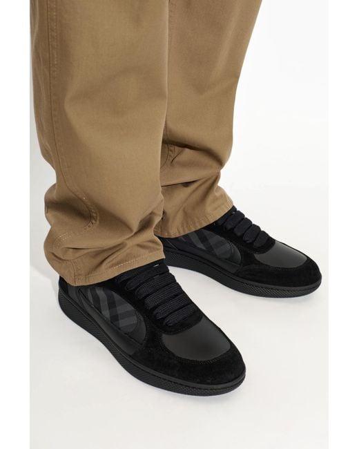 Burberry Black 'New Terrace' Sports Shoes for men