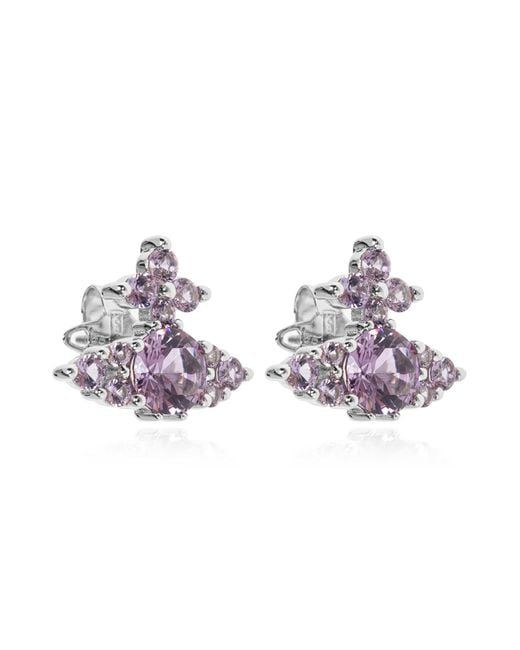 Vivienne Westwood Metallic 'Feodorita' Earrings