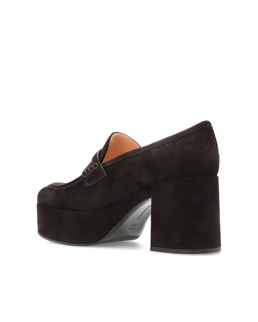 Gianvito Rossi Black Platform Shoes