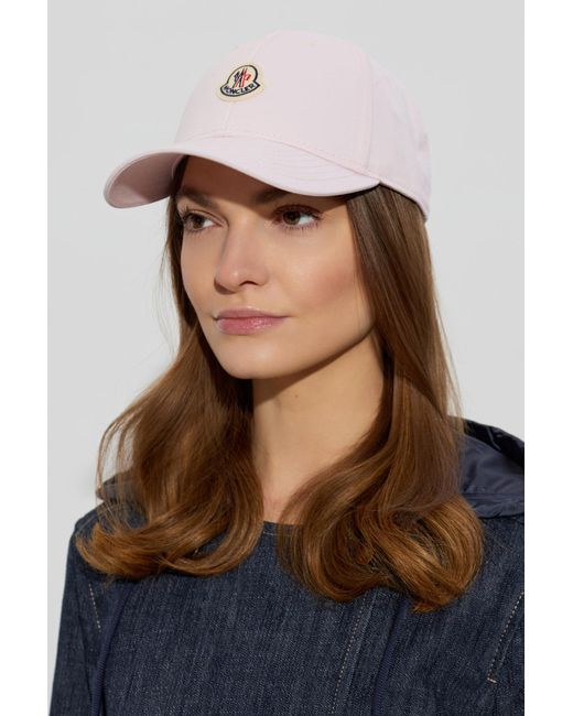 Moncler Pink Baseball Cap