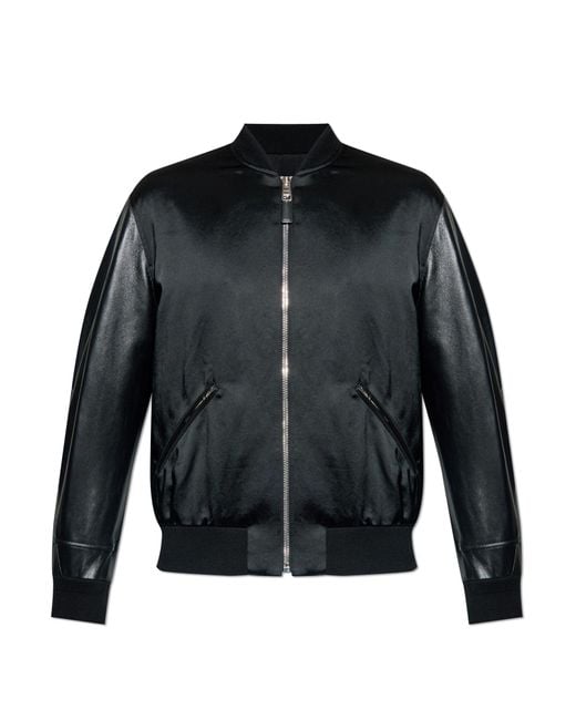 Givenchy Black Bomber Jacket for men