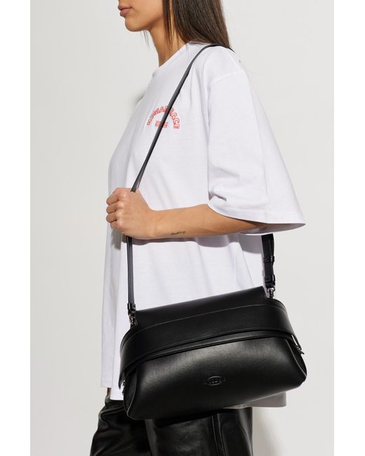 Tod's Black Shoulder Bag 'Wave Mini'