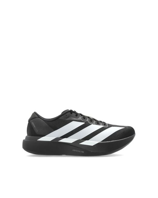 Adidas Originals Black Sports Shoes "Adizero Evo Sl M" for men