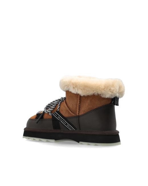 EMU Black 'Blurred Micro' Snow Boots