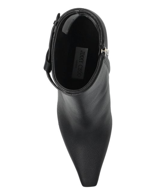Jimmy Choo Black 'Camie' Heeled Ankle Boots