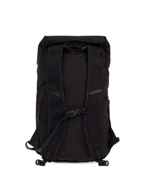EA7 Black Backpack With Logo