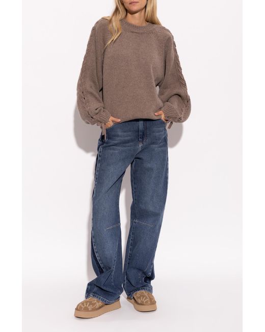 Ugg Blue 'Tazz Botanic' Shoes