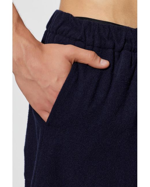 DARKPARK Blue Wool Trousers for men