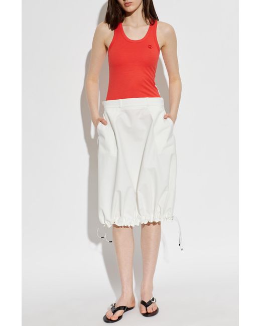 Coperni Top With Embroidered Logo