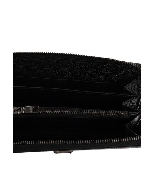 Dolce & Gabbana Black Wallet With Logo for men