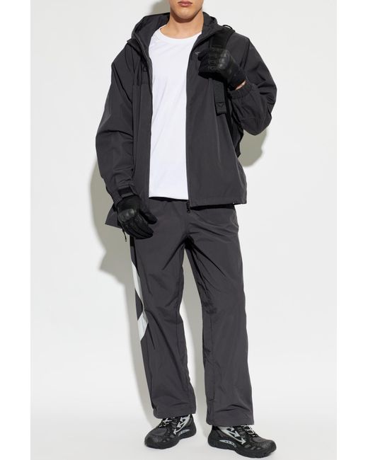 Oakley Gray Hooded Jacket for men