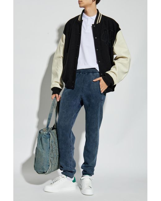 DIESEL White Polo T-Rejust-Doval-Pj for men