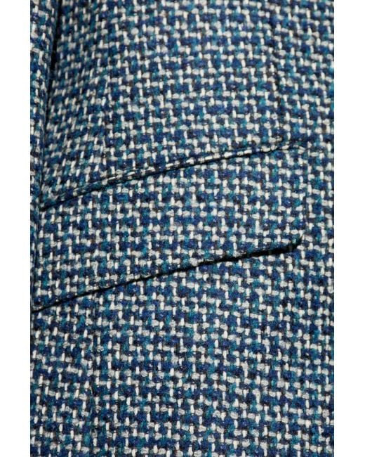 Etro Blue Tweed Jacket for men