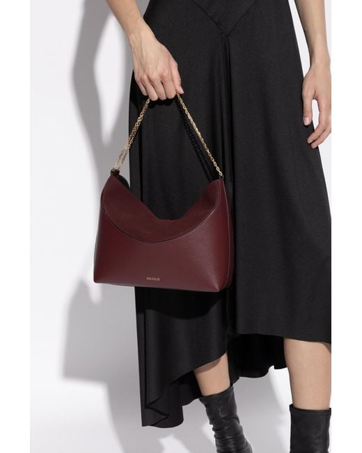 Neous Red Shoulder Bag 'Pavo West'