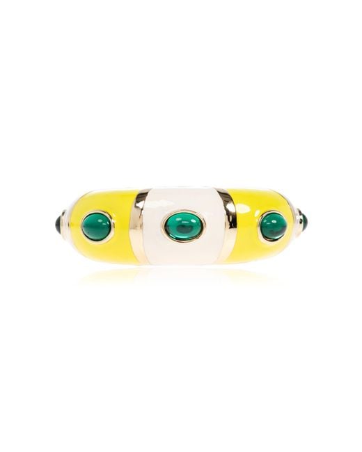 Jacquemus Yellow Bracelet With Applications