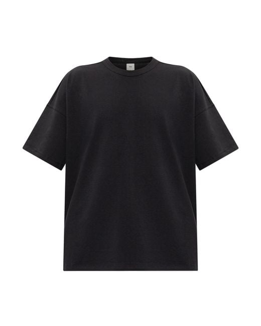 Skims Black Oversize T-Shirt for men