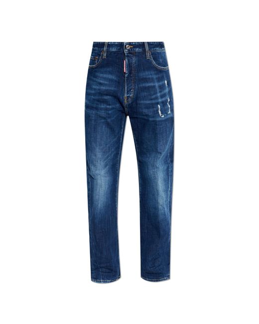 DSquared² Blue 'Loose Twst' Jeans for men