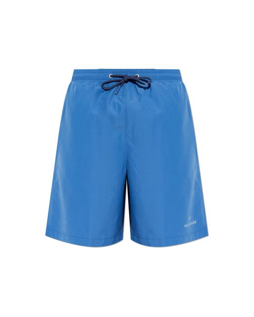 Paul & Shark Blue Swim Shorts for men