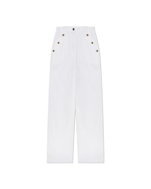 Max Mara White 'Badesse' Jeans