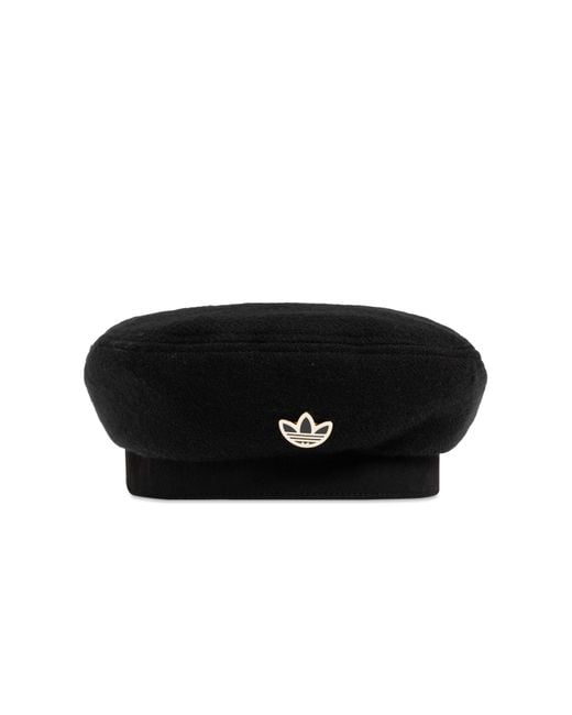 Adidas Originals Black Cap With Logo