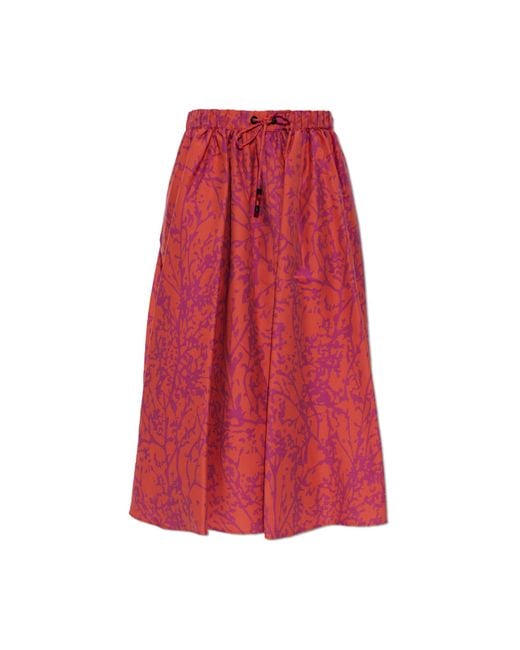 Max Mara Red 'Berlina' Skirt