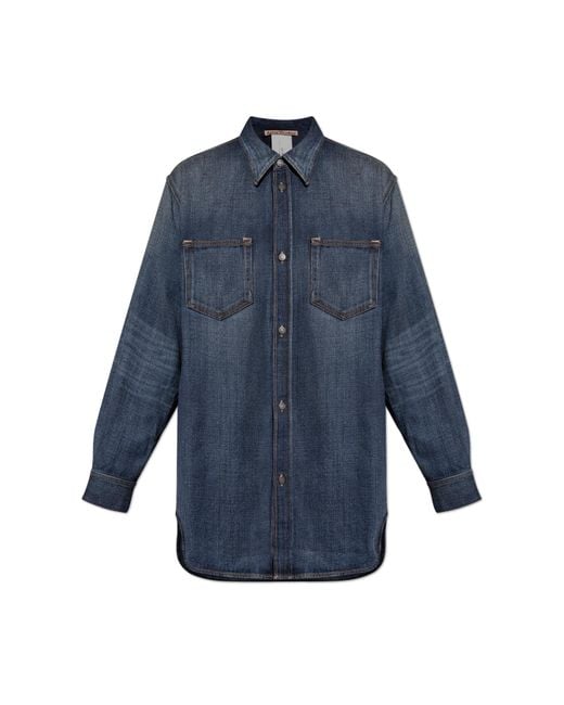 Acne Blue Denim Shirt for men