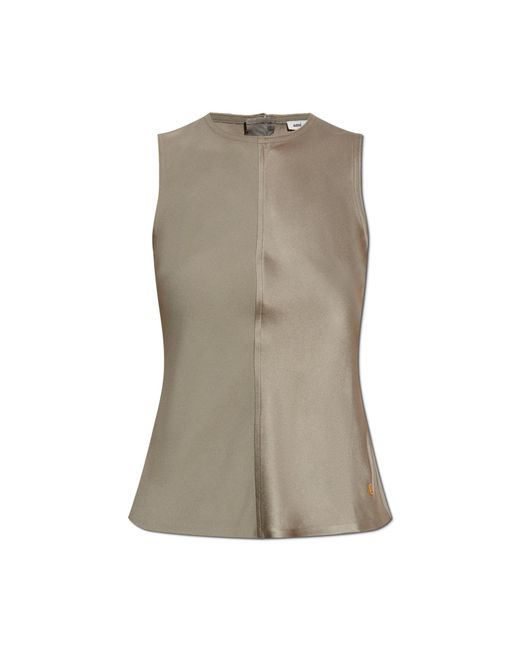 AMI Green Top With Stitching