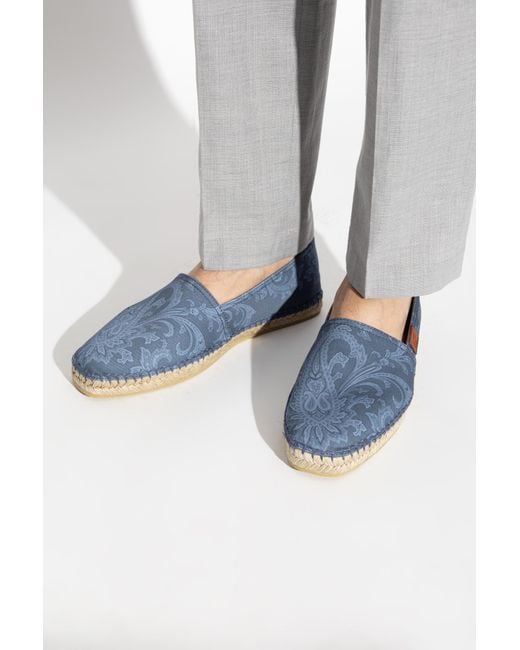 Etro Blue Espadrilles