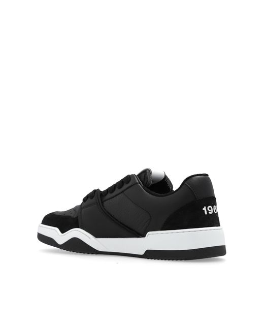 DSquared² Black 'spiker' Sneakers, for men