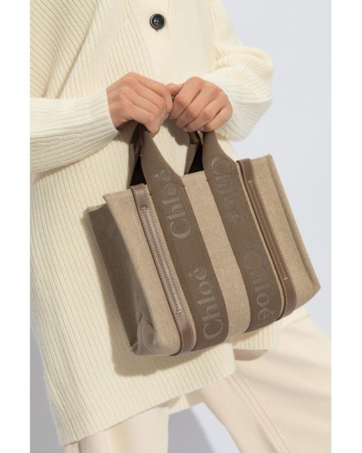 Chloé Brown 'small Tote' Shopper Bag,