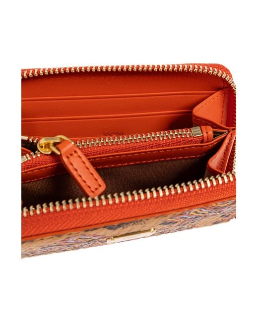 MCM Brown Wallet With Logo
