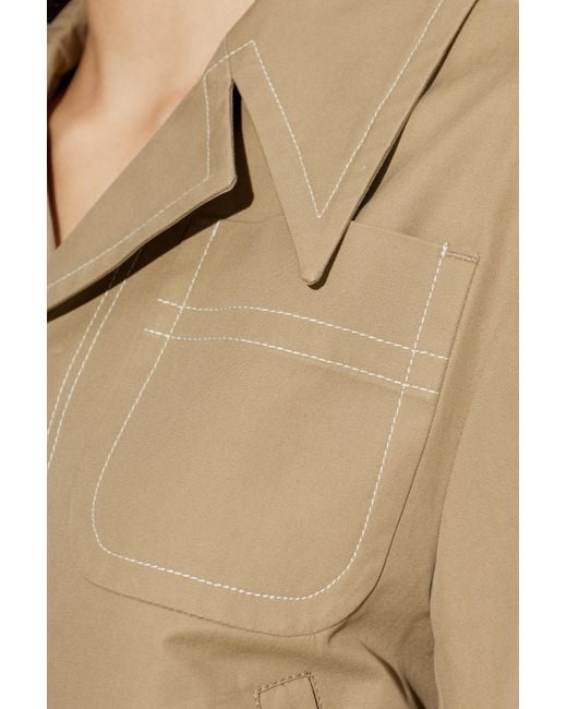AMI Natural Jacket With Pockets