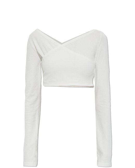 Alaïa White Short Top