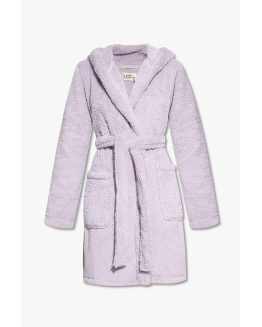 UGG 'aarti' Hooded Bathrobe in Purple Lyst