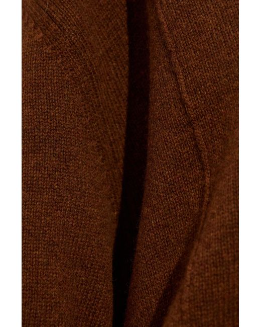 Jil Sander Brown Wool Sweater