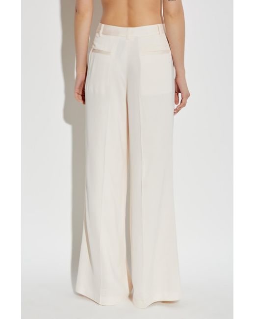 IRO White Creased Trousers 'Saby'