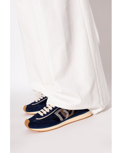 Dolce & Gabbana Blue Sneakers