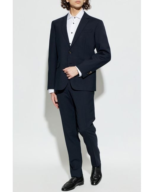 DSquared² Blue Wool Suit for men