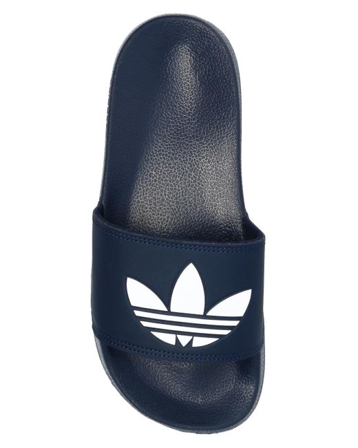 adidas Originals 'adilette Lite' Slides in Blue | Lyst Canada