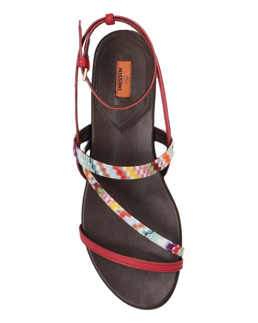 Missoni Black Sandals With Lurex Thread