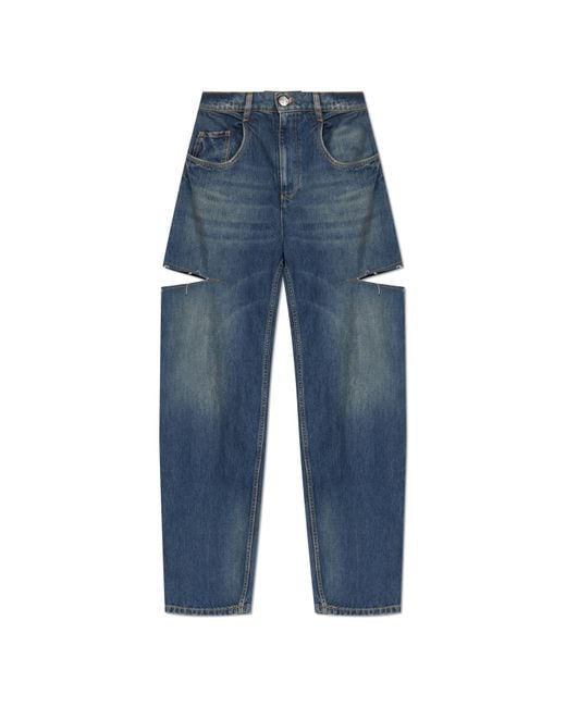 Maison Margiela Blue Jeans With 'Vintage' Effect
