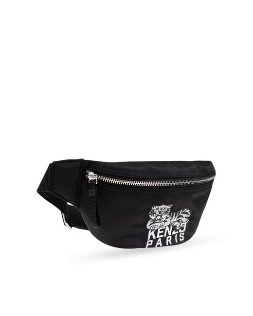 KENZO Blue Waist Bag for men