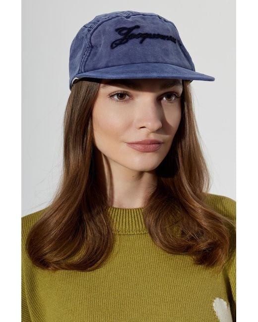 Jacquemus Blue "Gardian" Baseball Cap